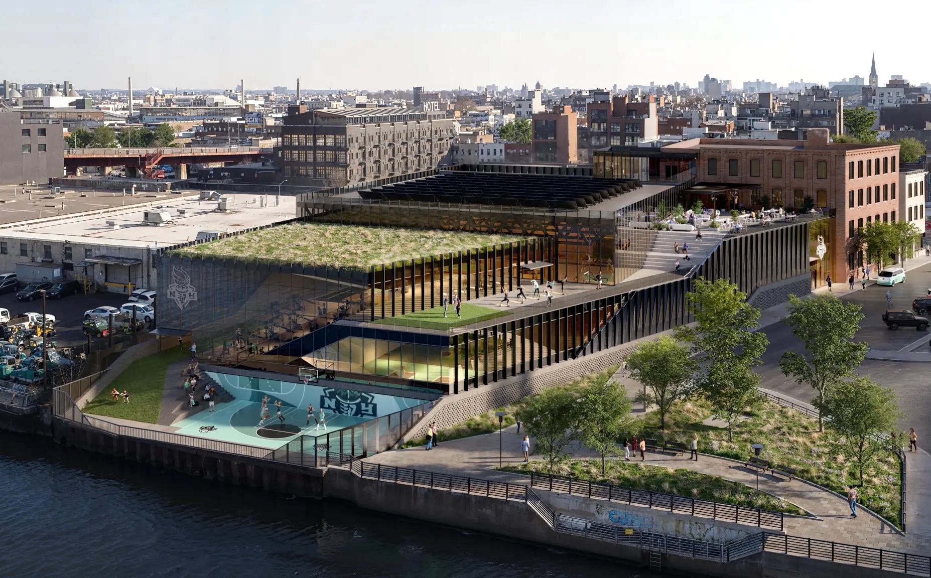 Design Revealed for New York Liberty's $80M Practice Facility