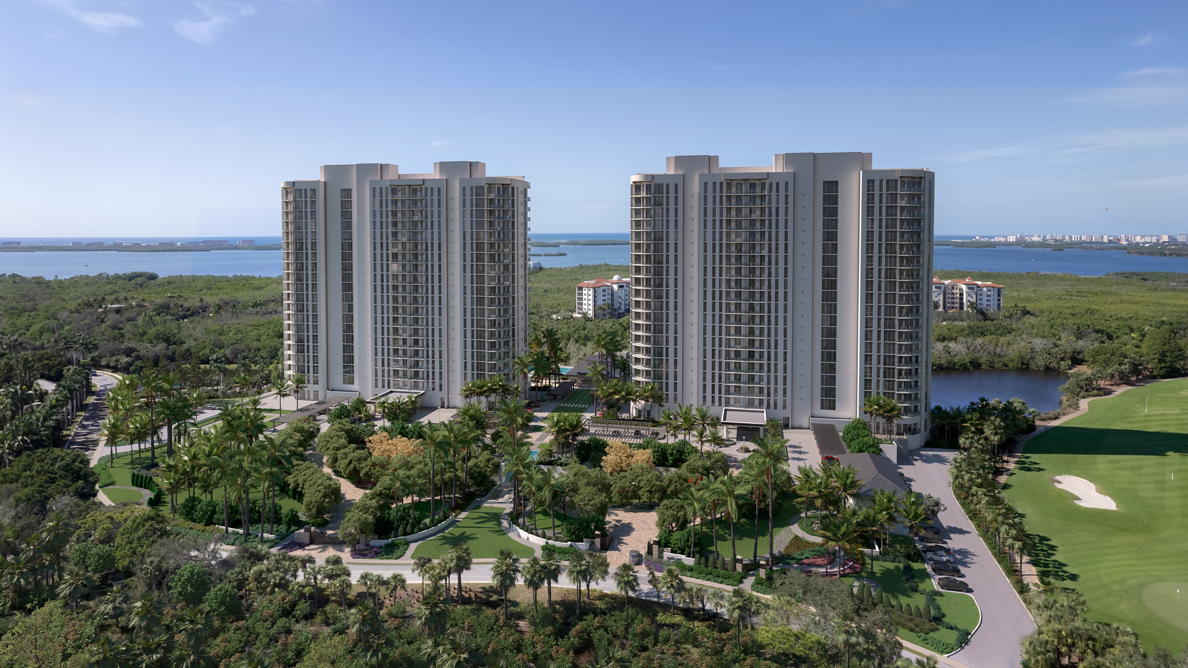 Ronto's Infinity High-Rise Under Construction In Bonita Springs Florida